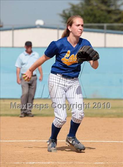 Thumbnail 3 in LACES vs. Vaughn (CIF LACS Small Schools Final) photogallery.
