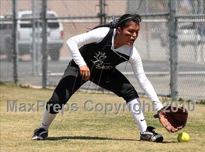 Thumbnail 3 in LACES vs. Vaughn (CIF LACS Small Schools Final) photogallery.