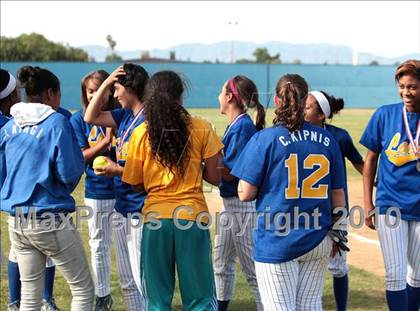 Thumbnail 3 in LACES vs. Vaughn (CIF LACS Small Schools Final) photogallery.