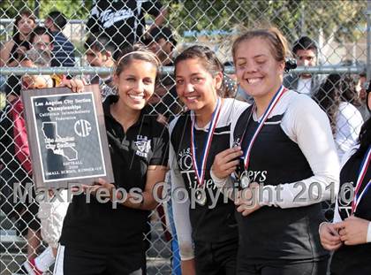 Thumbnail 2 in LACES vs. Vaughn (CIF LACS Small Schools Final) photogallery.