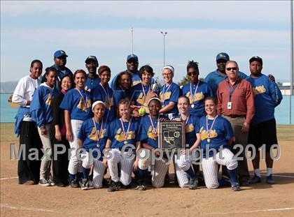 Thumbnail 1 in LACES vs. Vaughn (CIF LACS Small Schools Final) photogallery.