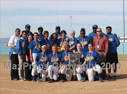 Thumbnail 2 in LACES vs. Vaughn (CIF LACS Small Schools Final) photogallery.