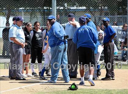 Thumbnail 1 in LACES vs. Vaughn (CIF LACS Small Schools Final) photogallery.