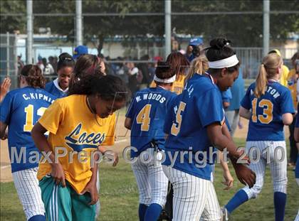Thumbnail 3 in LACES vs. Vaughn (CIF LACS Small Schools Final) photogallery.