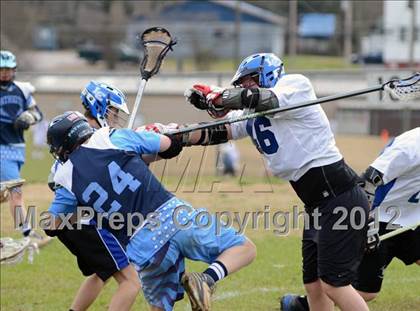 Thumbnail 1 in Sumner Spartans [Hendersonville/Beech/Hyde/Station Camp/Aaron Academy]  vs Male (Knoxville Lacrosse Festival) photogallery.