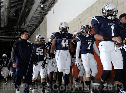 Thumbnail 3 in De La Salle vs. St. John Bosco (CIF State Open Division Final) photogallery.