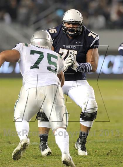 Thumbnail 2 in De La Salle vs. St. John Bosco (CIF State Open Division Final) photogallery.