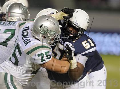 Thumbnail 2 in De La Salle vs. St. John Bosco (CIF State Open Division Final) photogallery.