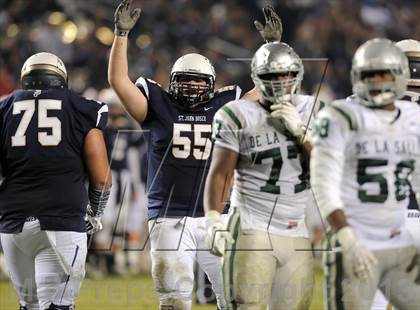 Thumbnail 3 in De La Salle vs. St. John Bosco (CIF State Open Division Final) photogallery.