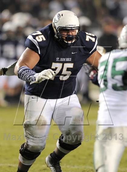 Thumbnail 2 in De La Salle vs. St. John Bosco (CIF State Open Division Final) photogallery.