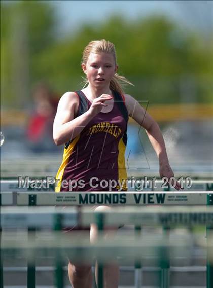 Thumbnail 1 in True Team Section 6AAA (Boys and Girls 100m Hurdles) photogallery.