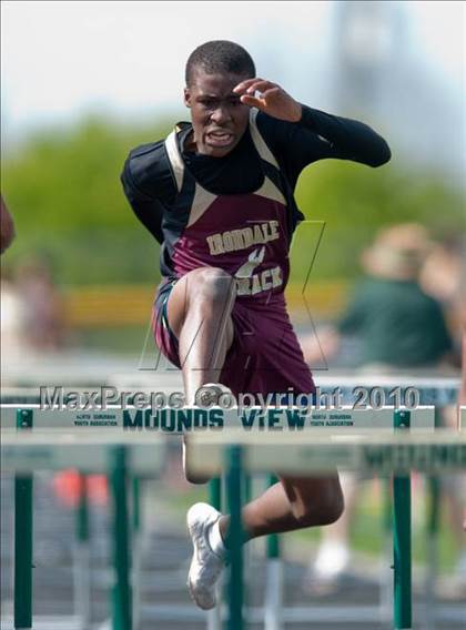 Thumbnail 2 in True Team Section 6AAA (Boys and Girls 100m Hurdles) photogallery.