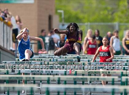 Thumbnail 1 in True Team Section 6AAA (Boys and Girls 100m Hurdles) photogallery.