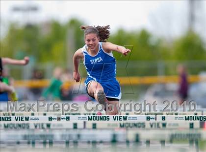 Thumbnail 1 in True Team Section 6AAA (Boys and Girls 100m Hurdles) photogallery.
