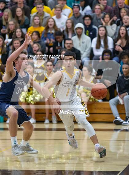 Thumbnail 2 in Newport Harbor @ Temecula Valley (CIF SS Division 2AA Playoff) photogallery.