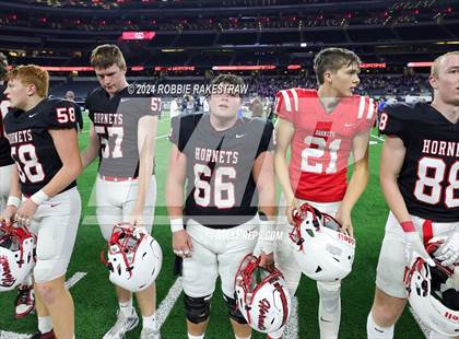 Thumbnail 2 in Shiner @ Muenster (UIL 2A Division II Football Final Medal Ceremony) photogallery.