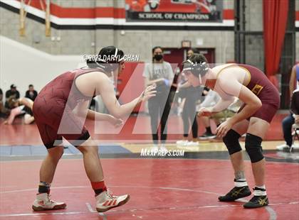 Thumbnail 1 in Fontana vs Paloma Valley & La Canada (CIF Southern Section Wrestling Championships) photogallery.