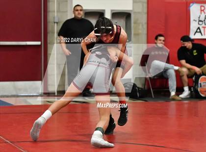 Thumbnail 3 in Fontana vs Paloma Valley & La Canada (CIF Southern Section Wrestling Championships) photogallery.