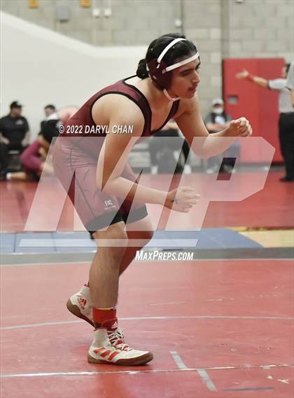 Thumbnail 1 in Fontana vs Paloma Valley & La Canada (CIF Southern Section Wrestling Championships) photogallery.