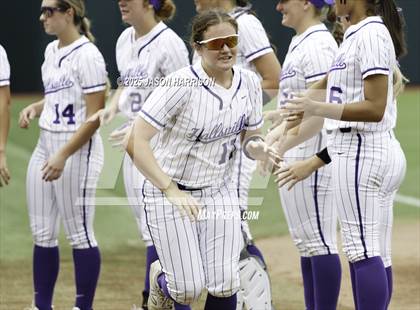 Thumbnail 1 in Hallsville vs. Montgomery Lake Creek (UIL Softball 5A D2 Final) photogallery.