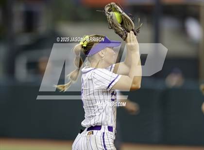Thumbnail 1 in Hallsville vs. Montgomery Lake Creek (UIL Softball 5A D2 Final) photogallery.