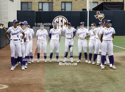 Thumbnail 3 in Hallsville vs. Montgomery Lake Creek (UIL Softball 5A D2 Final) photogallery.