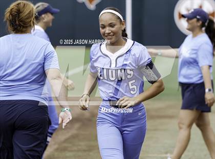 Thumbnail 3 in Hallsville vs. Montgomery Lake Creek (UIL Softball 5A D2 Final) photogallery.