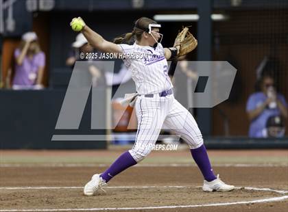 Thumbnail 2 in Hallsville vs. Montgomery Lake Creek (UIL Softball 5A D2 Final) photogallery.