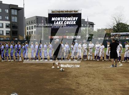 Thumbnail 2 in Hallsville vs. Montgomery Lake Creek (UIL Softball 5A D2 Final) photogallery.