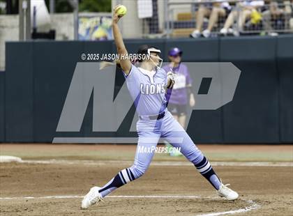Thumbnail 1 in Hallsville vs. Montgomery Lake Creek (UIL Softball 5A D2 Final) photogallery.
