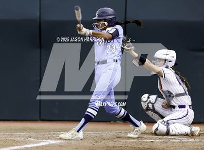 Thumbnail 3 in Hallsville vs. Montgomery Lake Creek (UIL Softball 5A D2 Final) photogallery.