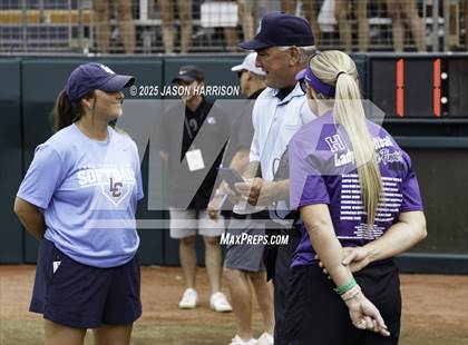 Thumbnail 2 in Hallsville vs. Montgomery Lake Creek (UIL Softball 5A D2 Final) photogallery.