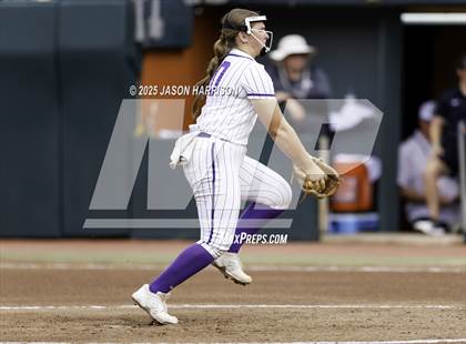 Thumbnail 1 in Hallsville vs. Montgomery Lake Creek (UIL Softball 5A D2 Final) photogallery.