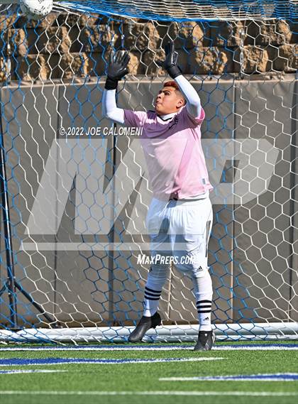 Thumbnail 1 in Boerne vs Stafford (UIL 4A Boys Soccer State Semifinal) photogallery.
