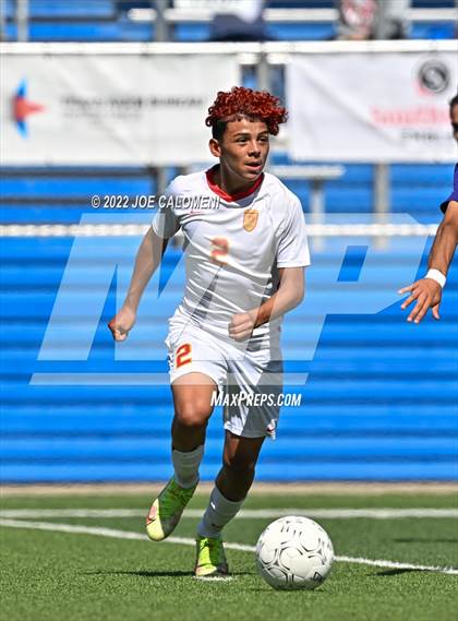 Thumbnail 2 in Boerne vs Stafford (UIL 4A Boys Soccer State Semifinal) photogallery.