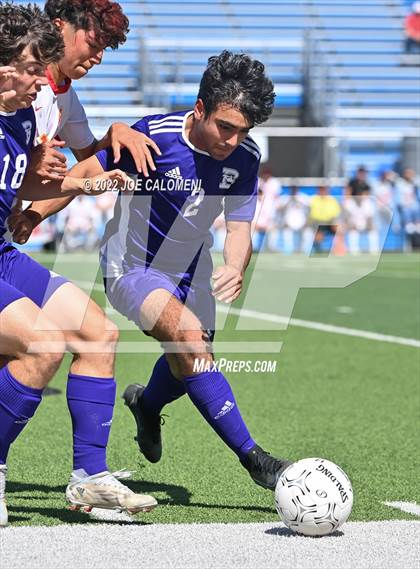 Thumbnail 2 in Boerne vs Stafford (UIL 4A Boys Soccer State Semifinal) photogallery.