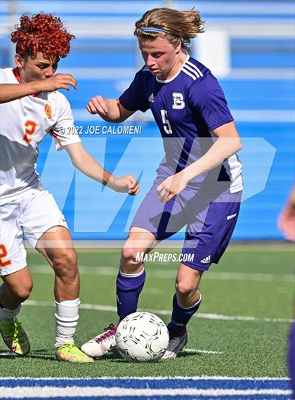 Thumbnail 2 in Boerne vs Stafford (UIL 4A Boys Soccer State Semifinal) photogallery.