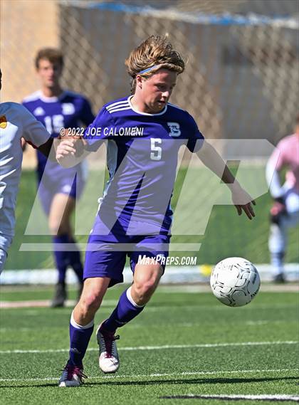Thumbnail 2 in Boerne vs Stafford (UIL 4A Boys Soccer State Semifinal) photogallery.