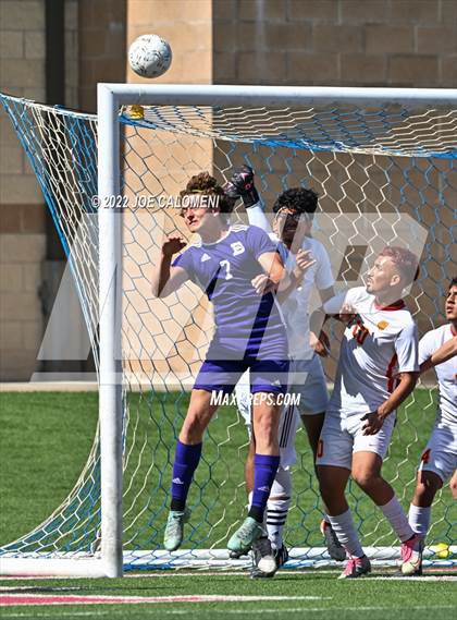 Thumbnail 2 in Boerne vs Stafford (UIL 4A Boys Soccer State Semifinal) photogallery.