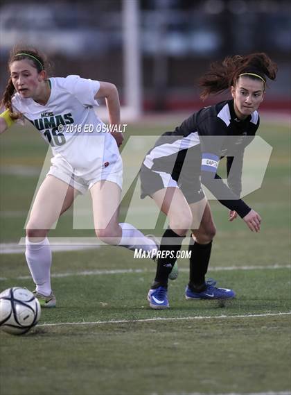 Thumbnail 3 in Maria Carrillo vs. Livermore (CIF NCS D2 Final) photogallery.