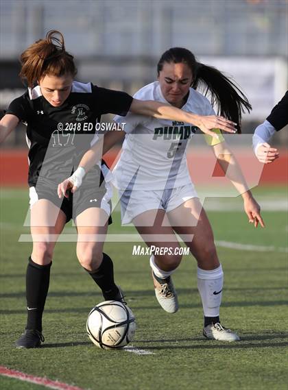 Thumbnail 3 in Maria Carrillo vs. Livermore (CIF NCS D2 Final) photogallery.
