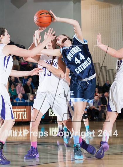 Thumbnail 1 in St. Rose vs. Morris Catholic (NJSIAA Non-Public B Final) photogallery.