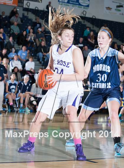 Thumbnail 1 in St. Rose vs. Morris Catholic (NJSIAA Non-Public B Final) photogallery.