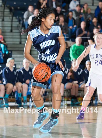 Thumbnail 1 in St. Rose vs. Morris Catholic (NJSIAA Non-Public B Final) photogallery.