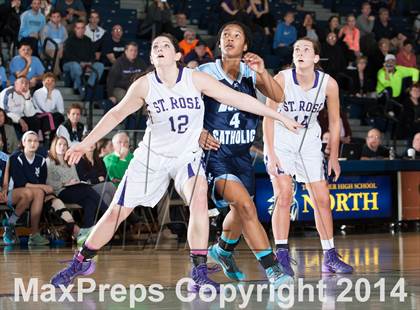 Thumbnail 2 in St. Rose vs. Morris Catholic (NJSIAA Non-Public B Final) photogallery.