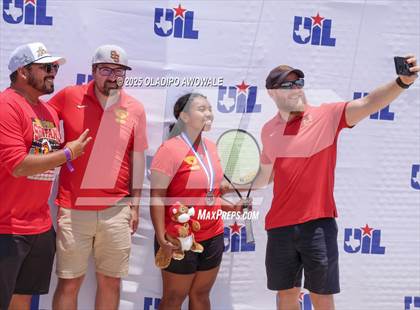 Thumbnail 3 in UIL 4A Boys Tennis Finals (Awards) photogallery.