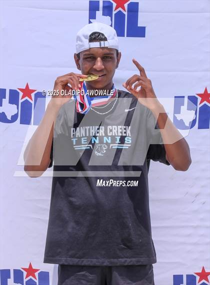 Thumbnail 1 in UIL 4A Boys Tennis Finals (Awards) photogallery.