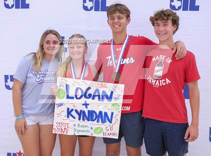 Thumbnail 3 in UIL 4A Boys Tennis Finals (Awards) photogallery.