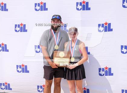 Thumbnail 3 in UIL 4A Boys Tennis Finals (Awards) photogallery.