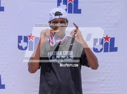 Thumbnail 2 in UIL 4A Boys Tennis Finals (Awards) photogallery.